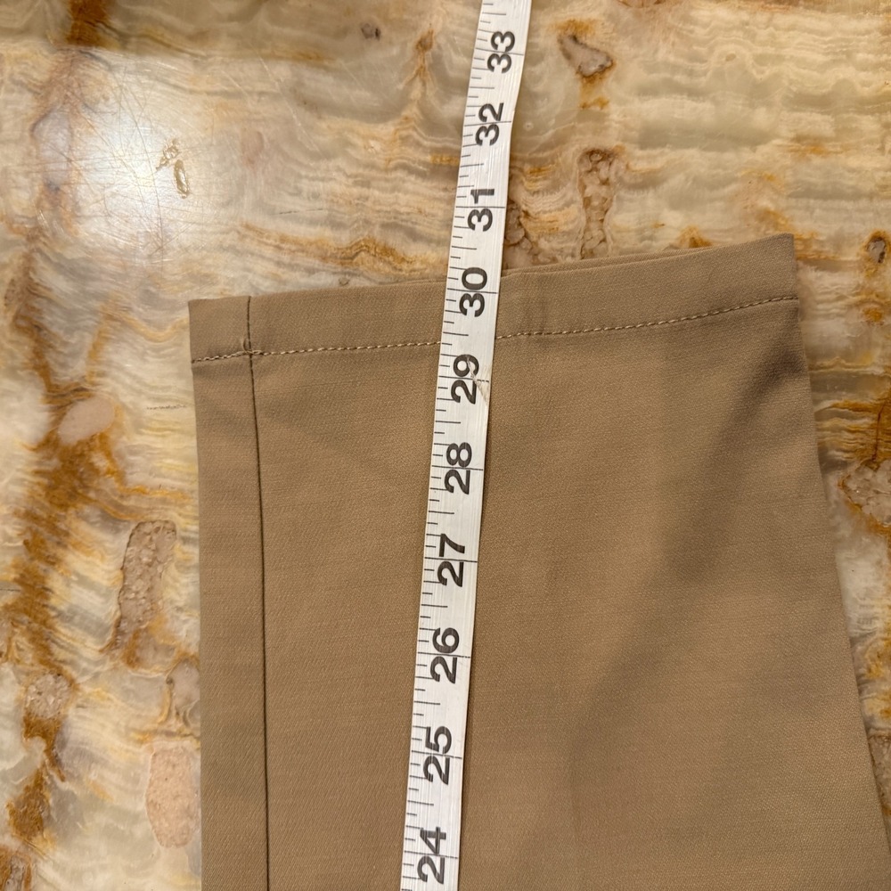 BauBax Mens Chino Trouser Pants Tan Water-Resistant Straight Leg Outdoor 30x30 - Picture 4 of 5
